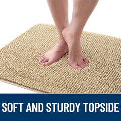 Tapis OLANLY profil fin, passage facile des portes et portes sans accrochage.