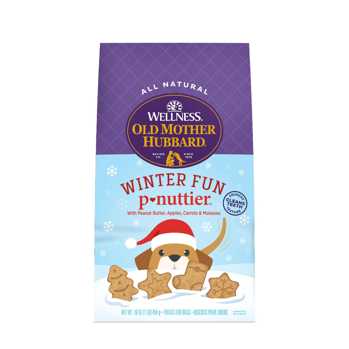 Old Mother Hubbard biscuits hiver cacahuete croquants et delicieux pour recompense