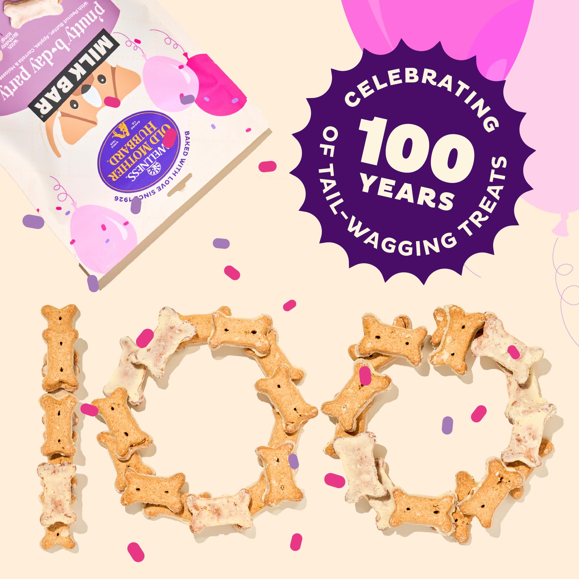 Old Mother Hubbard ingrédients naturels pour biscuits croustillants