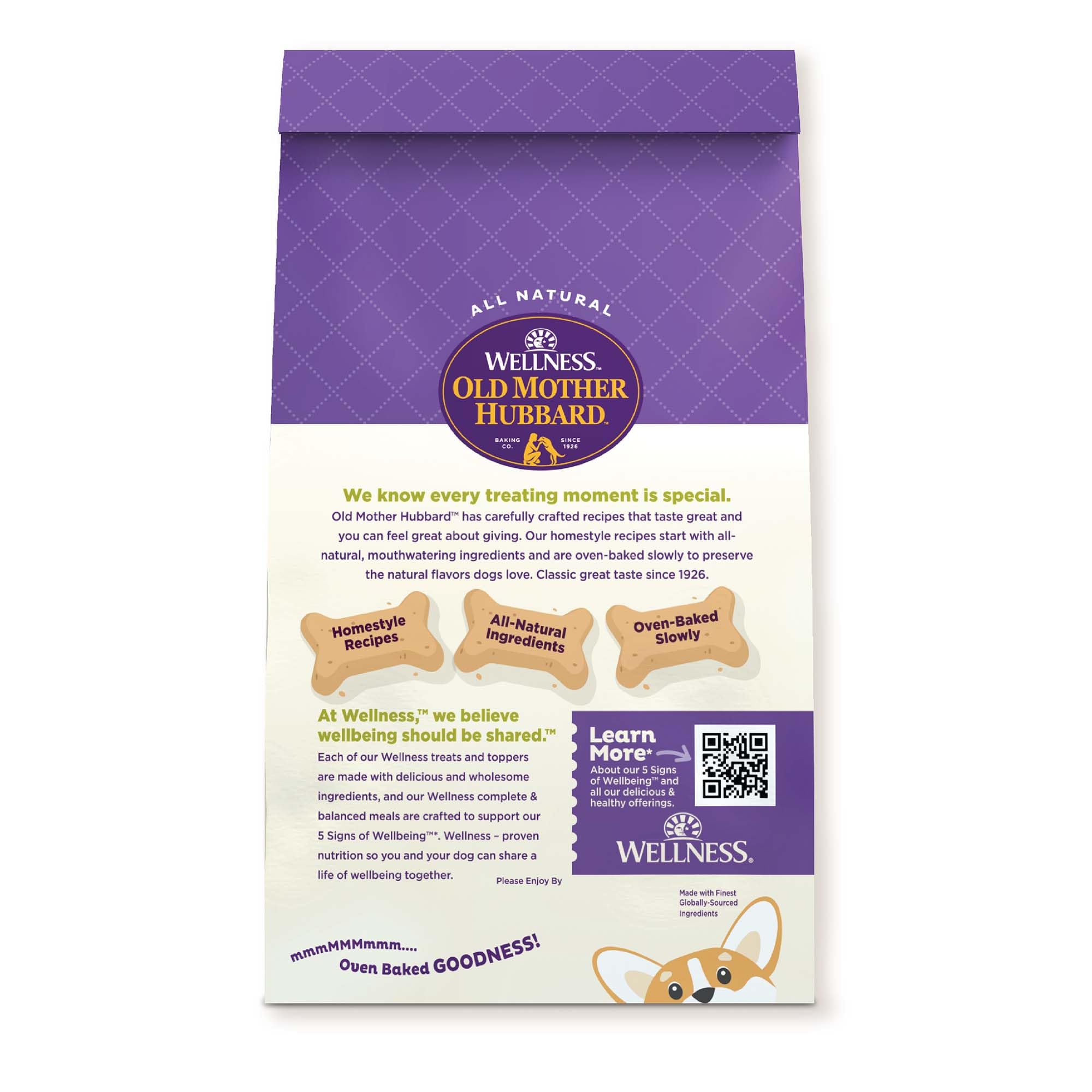Old Mother Hubbard saveurs classiques depuis 1926, récompense pour chiens.