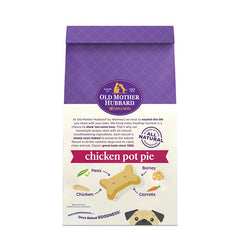 Ingrédients naturels Old Mother Hubbard, étiquette claire et qualité premium.