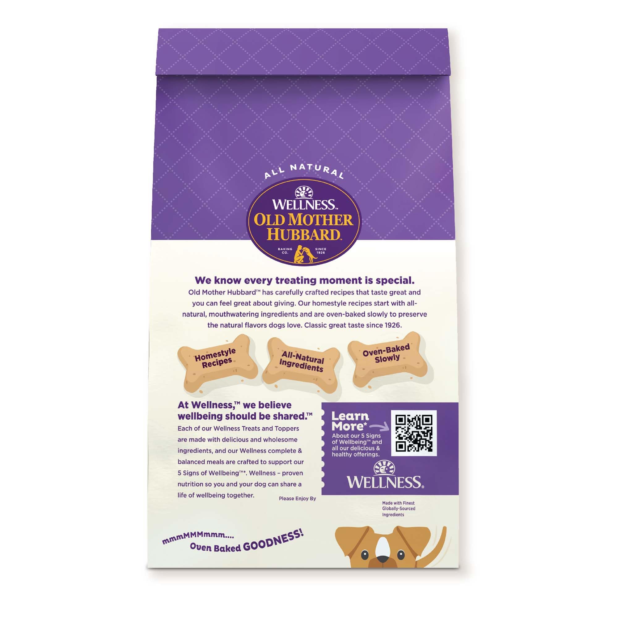 Sac de 454 g pratique pour le réapprovisionnement des friandises Old Mother Hubbard.