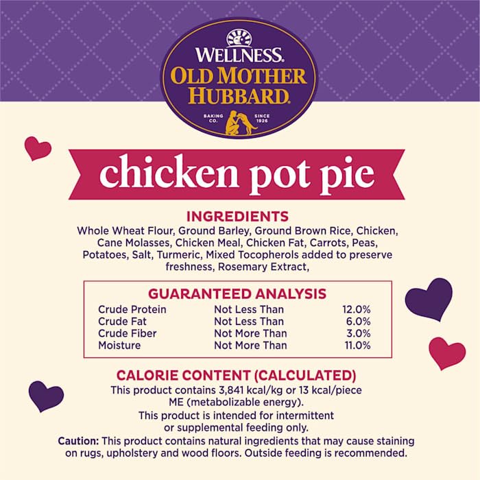 Forme os croustillants Old Mother Hubbard, parfait pour petites bouchées.
