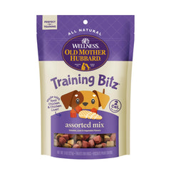 Friandises Old Mother Hubbard Training Bitz au mélange assorti, parfaites pour récompenser.