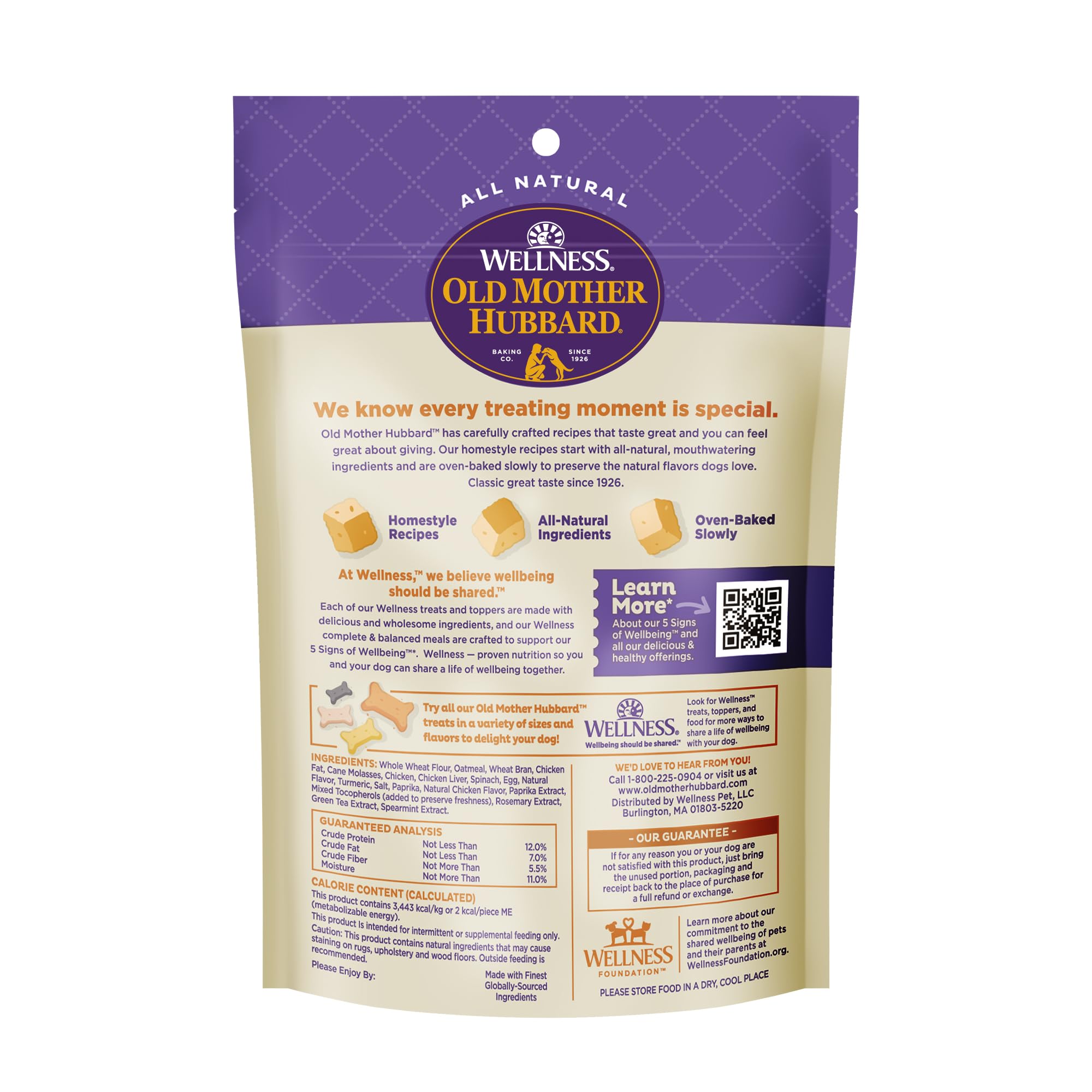 Old Mother Hubbard Training Bitz produit en Amérique du Nord, qualité contrôlée.