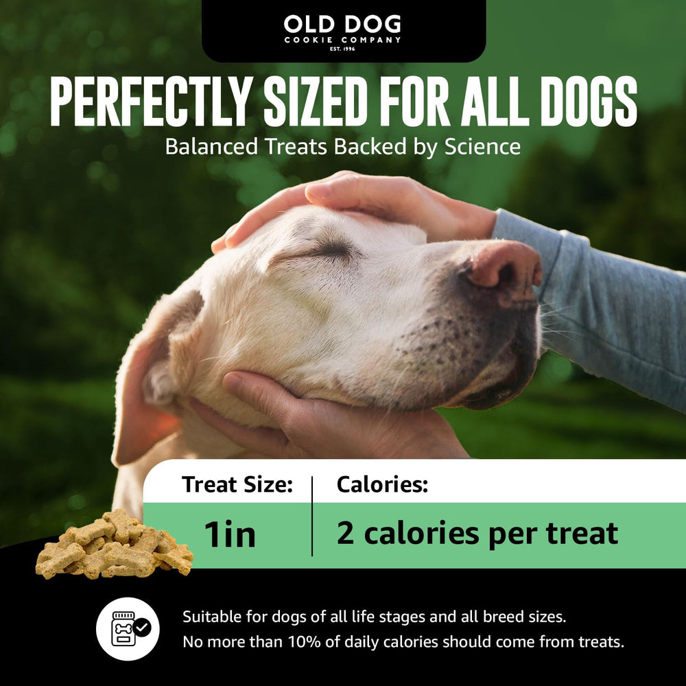 Ingrédients naturels Old Dog Cookie Company, sans conservateurs artificiels