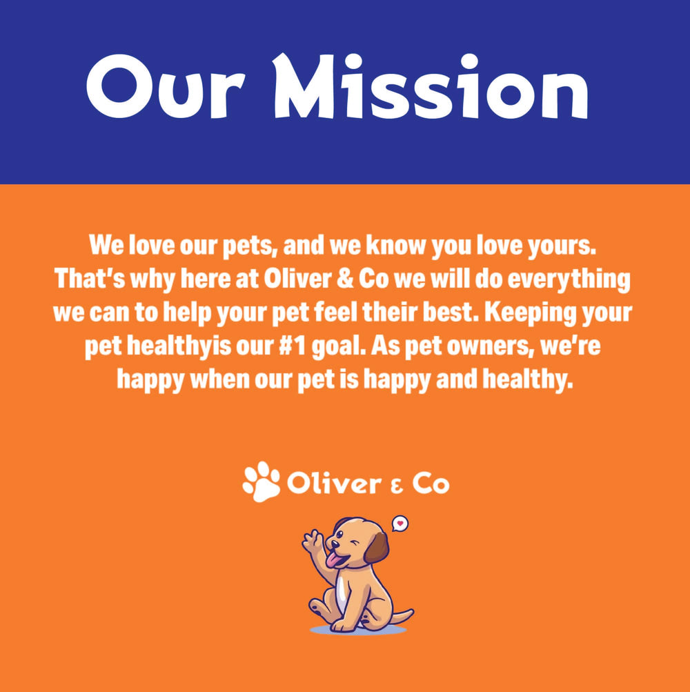 Utilisation quotidienne facile Oliver & Co pour oreilles de chien.