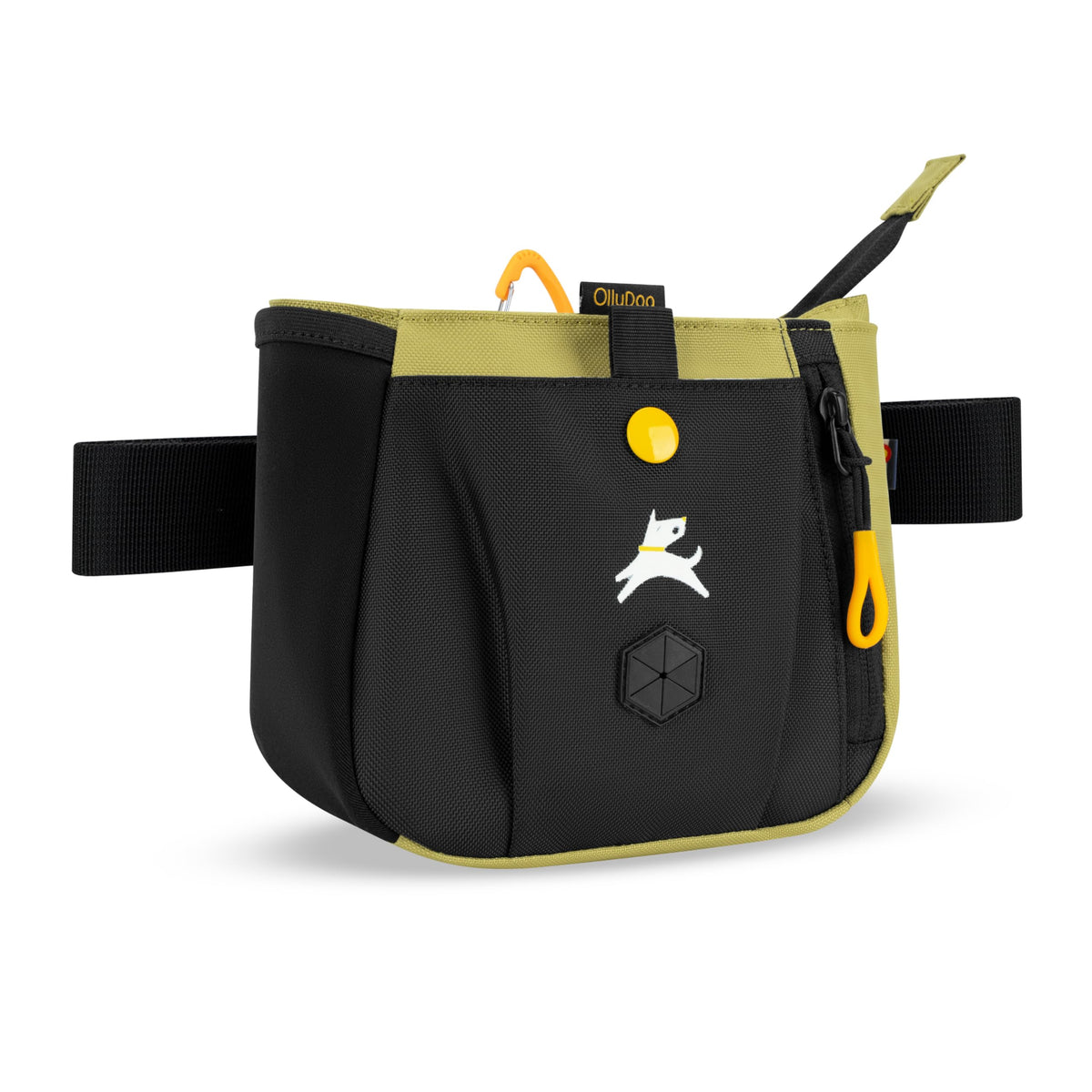 OllyDog Backcountry Day Bag avec fermeture zip rapide pour accès pratique.