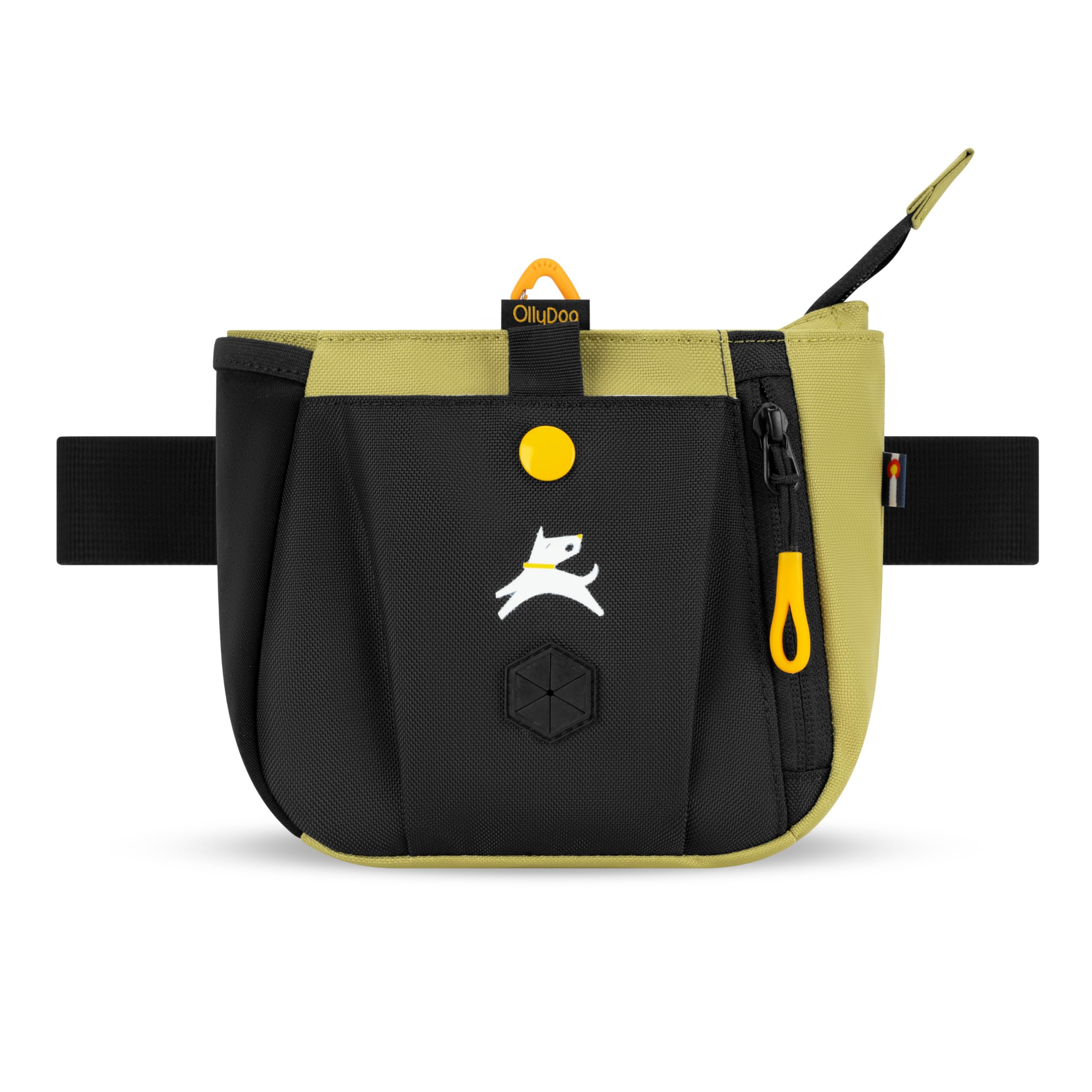 OllyDog Backcountry Day Bag porté de manière polyvalente.