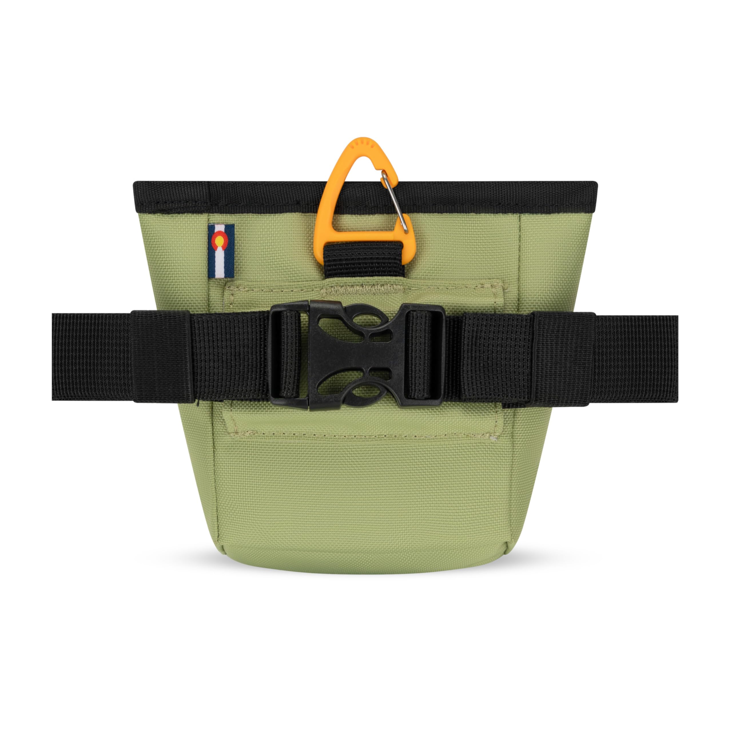 OllyDog Goodie Treat Bag se fixe sur laisse ou sac pour entraînement pratique.