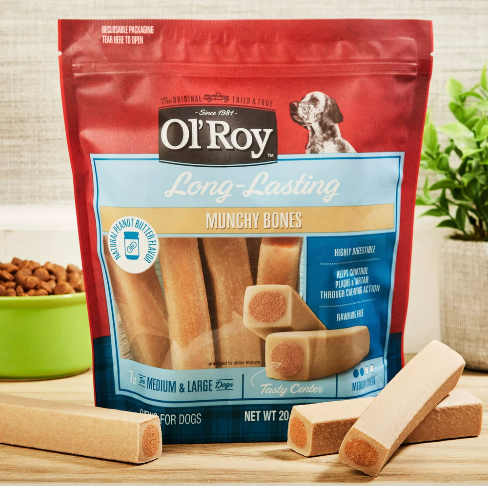 Chien de taille moyenne à grande, idéal pour la mâche durable.