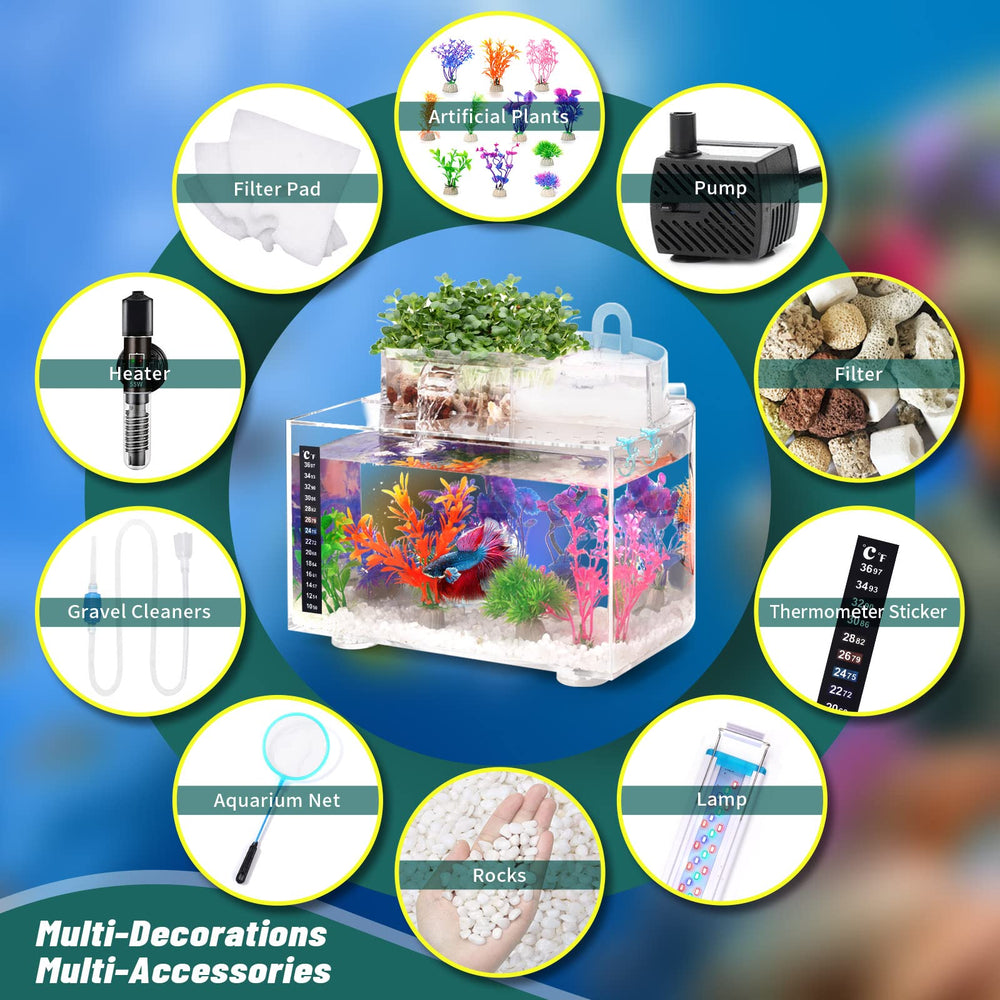 Oltraman Betta décorations artificielles pour un habitat esthétique.