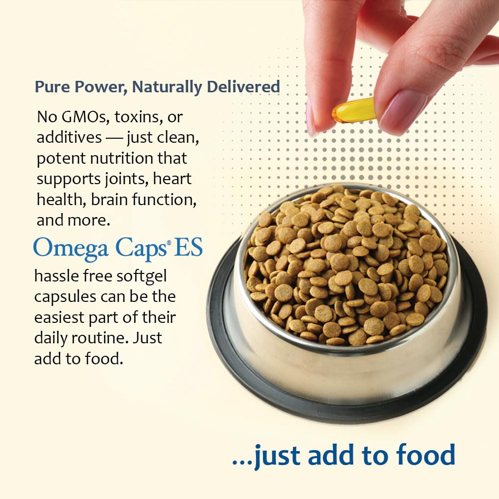 Omega Caps ES favorise le cœur et le système immunitaire avec des antioxydants.