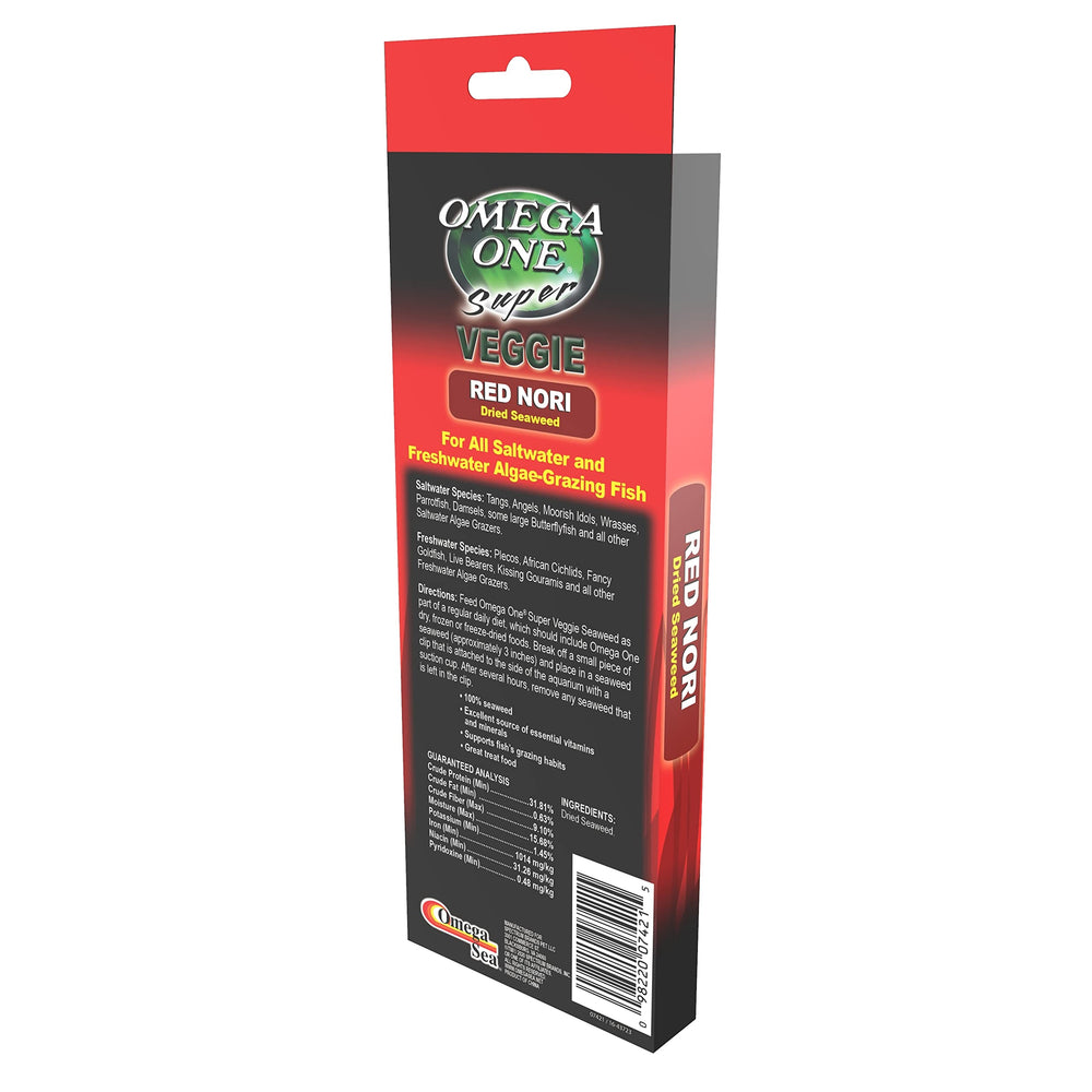 Omega One algues rouges utilisée comme garniture saine sur salades et plats.