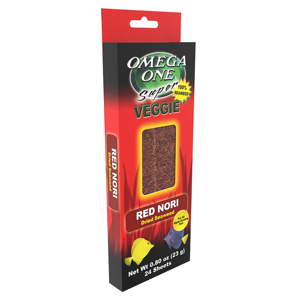 Sachet refermable Omega One algues rouges, fraîcheur préservée après ouverture.