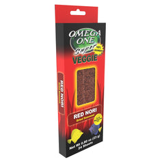 Sachet refermable Omega One algues rouges, fraîcheur préservée après ouverture.
