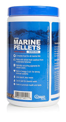 Omega One emballage vingt-onces, prêt à nourrir vos poissons.