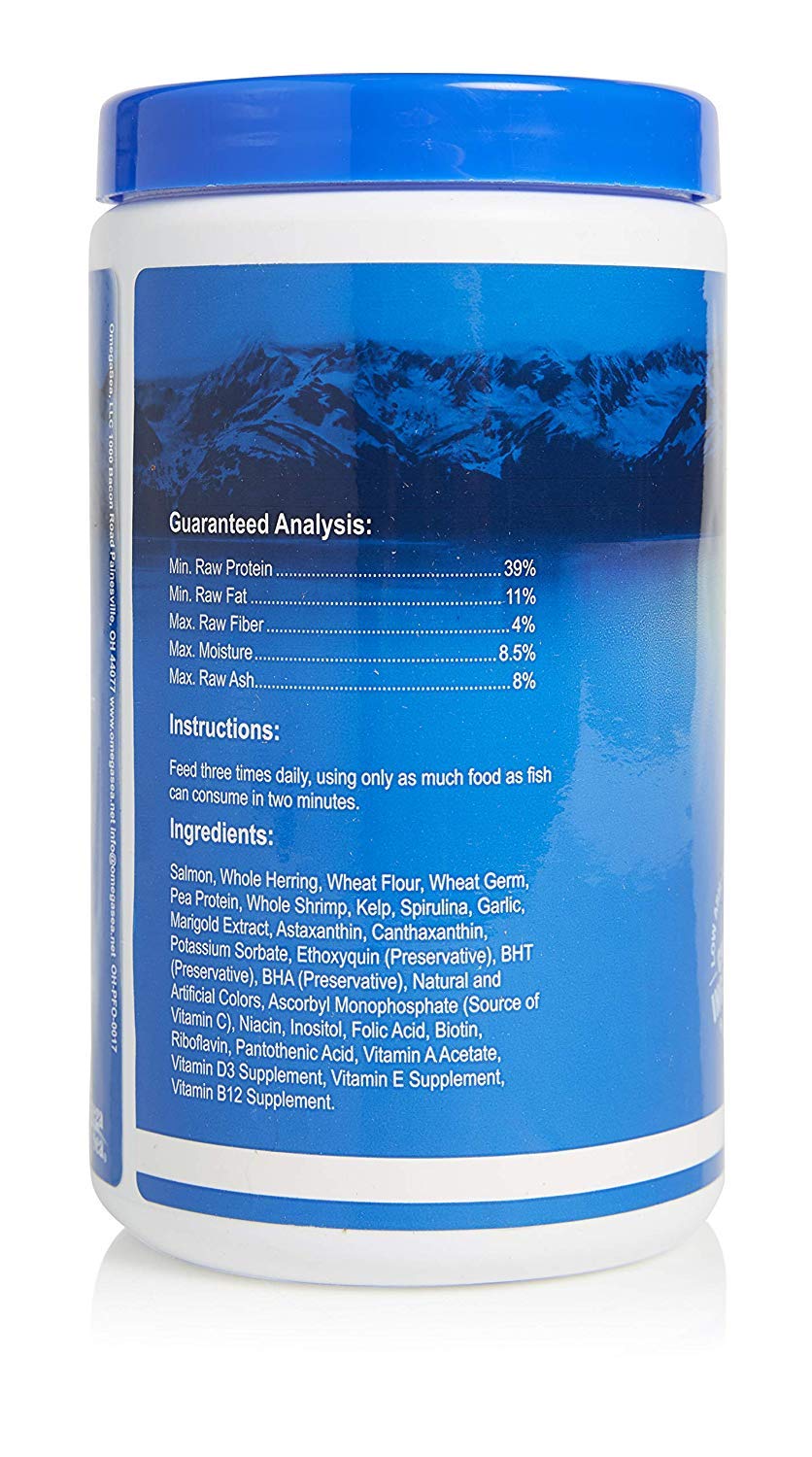 Omega One pellets ail arôme, arôme naturel pour stimuler l'appétit.