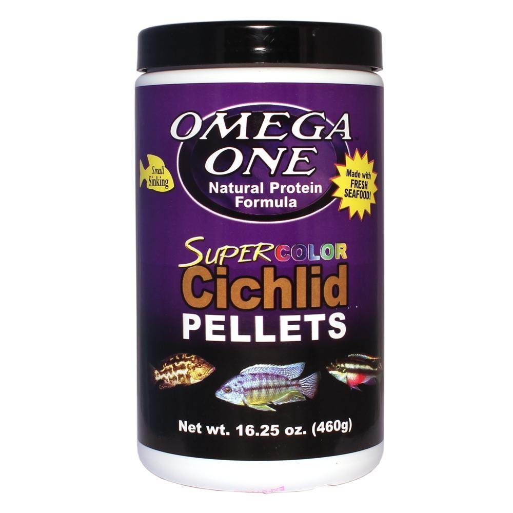 Omega One péllets coulants 2 mm pour cichlidés, nutrition ciblée et eau plus limpide