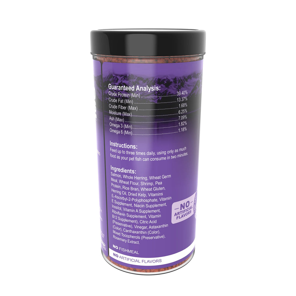 Utilisation quotidienne avec Omega One: portions adaptées pour cichlides