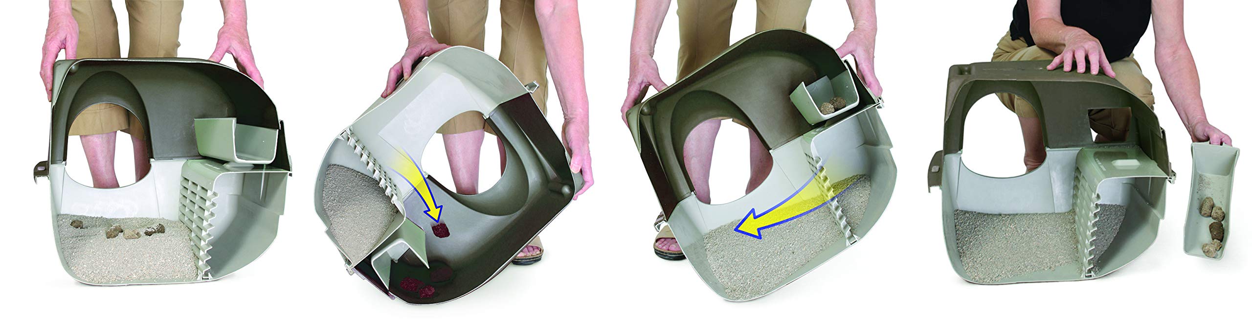 Omega Paw Elite – bac à déchets amovible, vidage simplifié