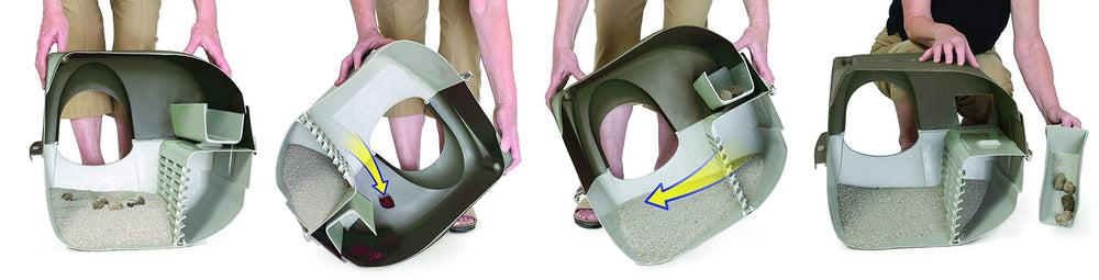 Omega Paw Elite – bac à déchets amovible, vidage simplifié