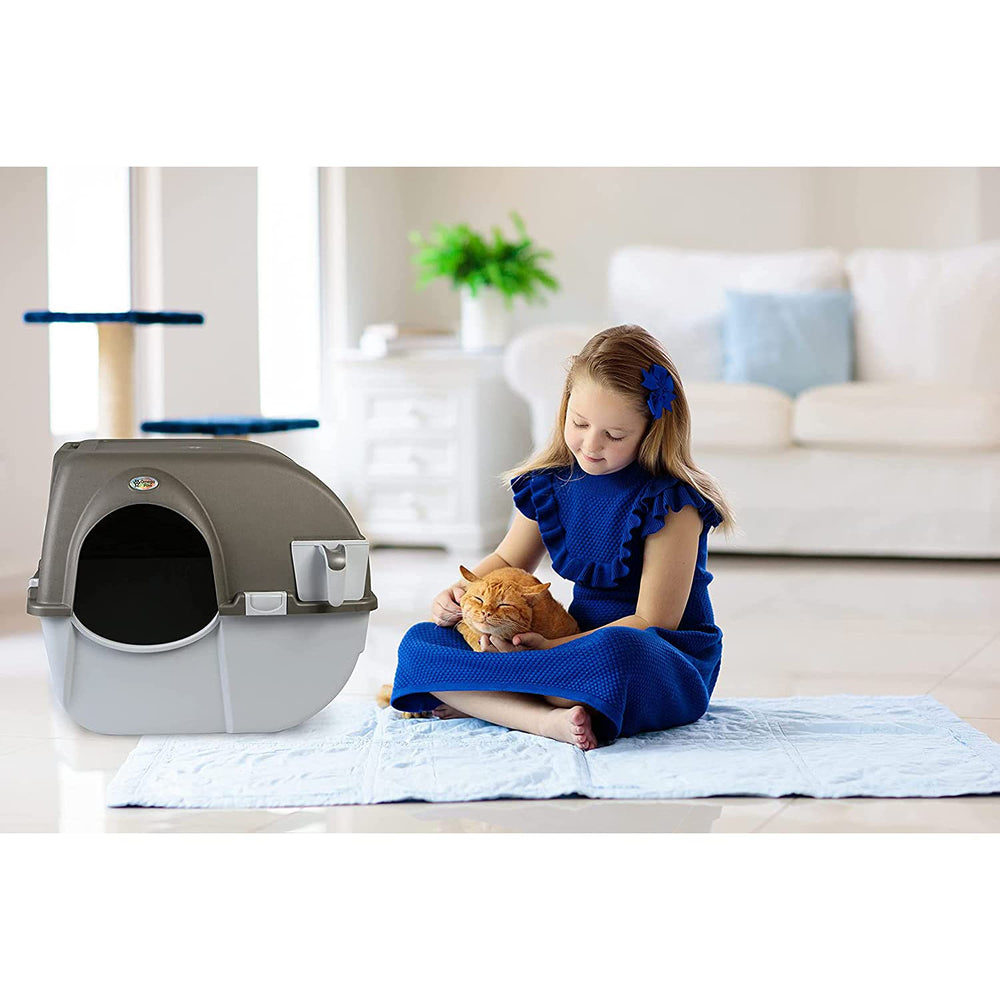 Omega Paw Roll ’N Clean : taille régulière adaptée aux chats jusqu’à 10 lb.