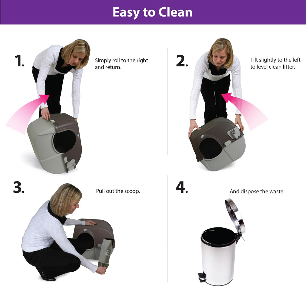 Omega Paw Roll 'n Clean – tiroir déchet extractible pour vidage rapide