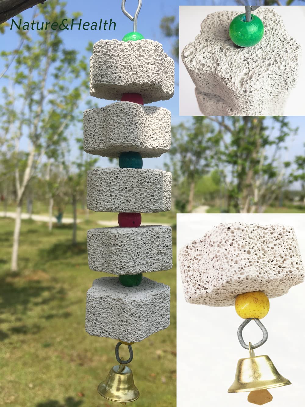 OMYZERO système de suspension sûr avec crochet métallique pour cage