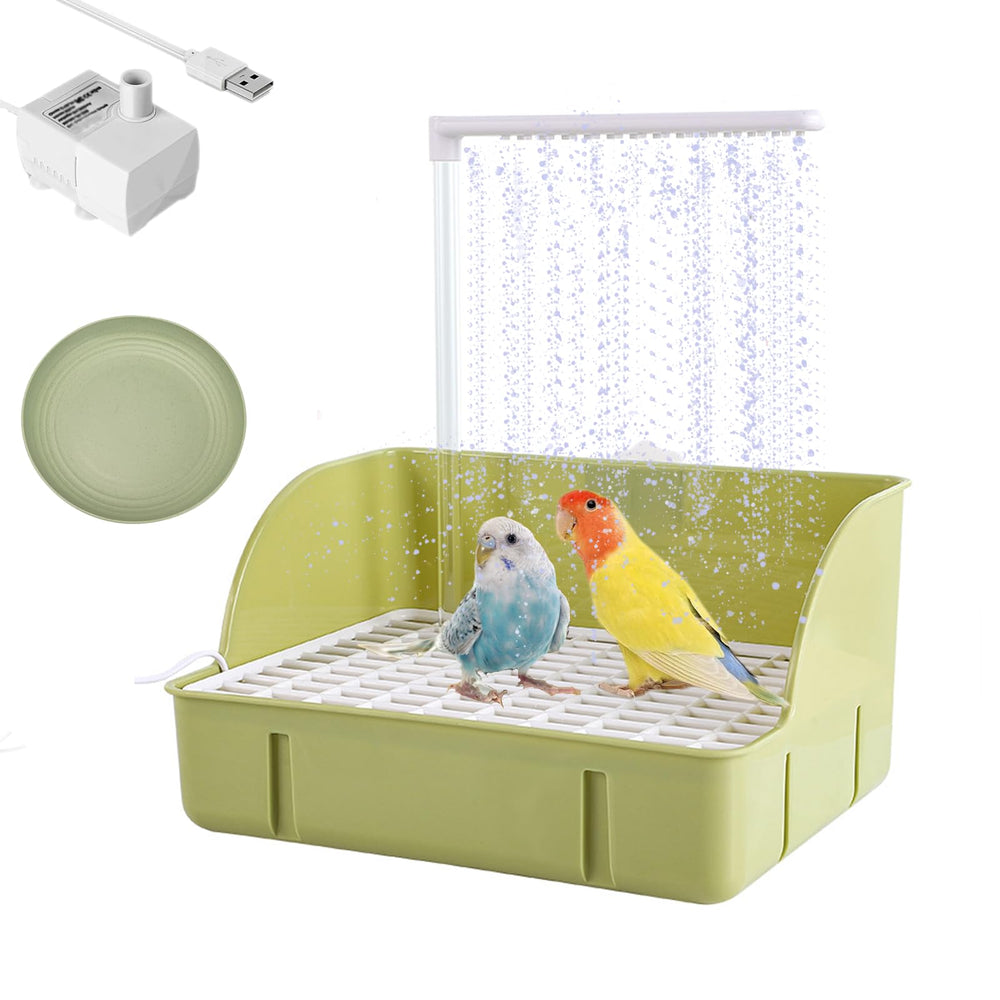 Oncpcare baignoire oiseau électrique grand capacite, vue générale