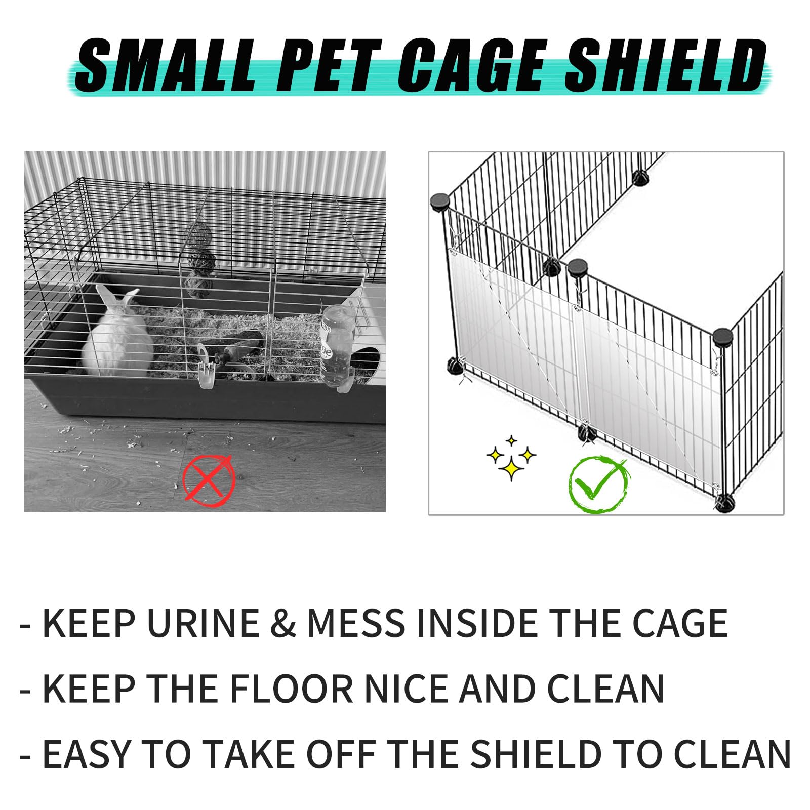 Oncpcare garde-urine dimensions 10x8,2 pouces, protection adaptable.