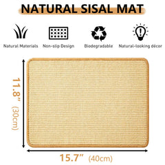 Oncpcare tapis-grignotage lapin double-utilisation : jouet à mâcher et grattage.