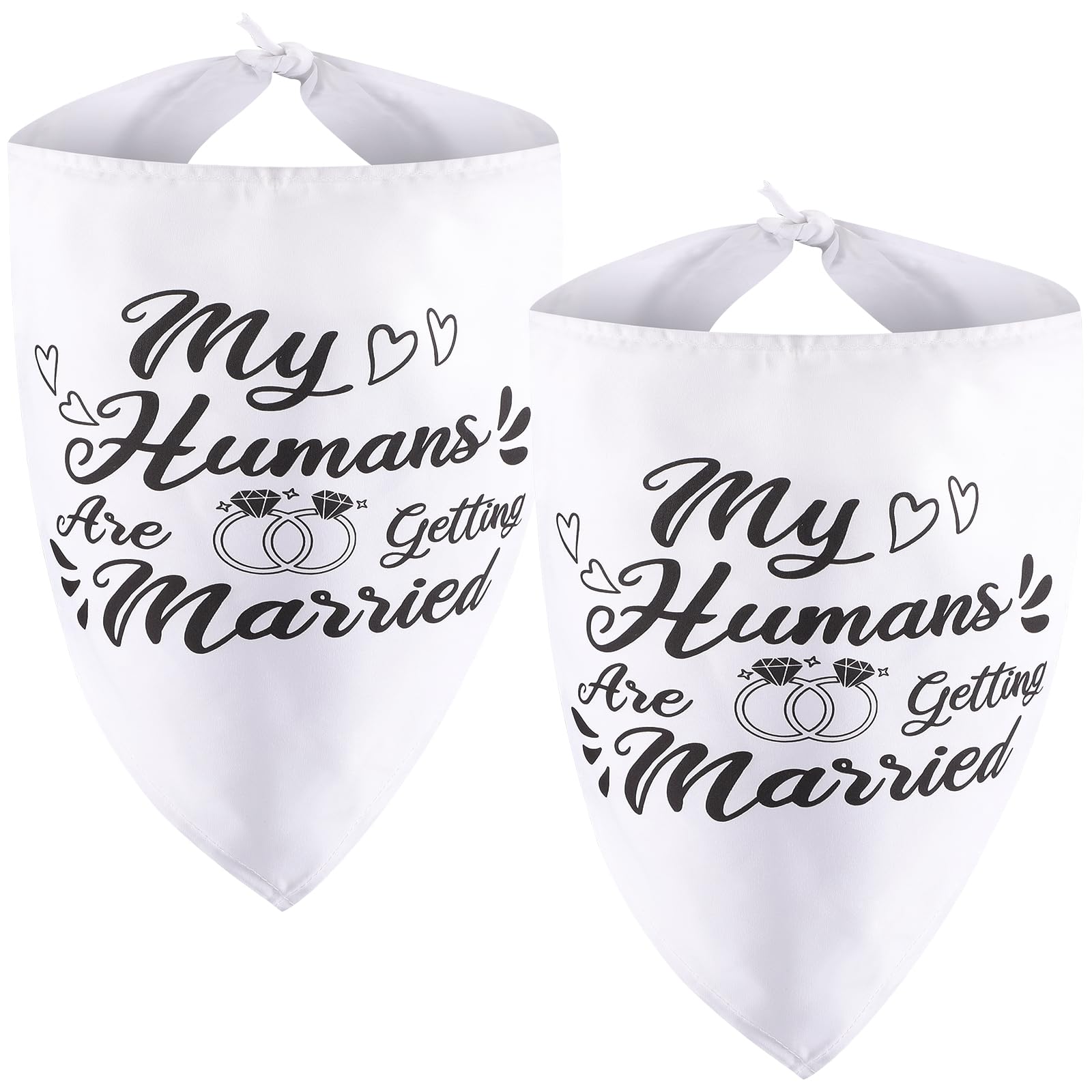 Bandana Ondware pour chien mariage – prêt pour des photos mémorables.