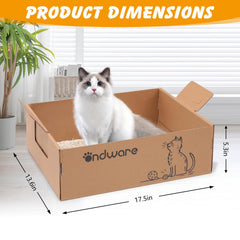 Litière portable Ondware idéale pour voyage en voiture.