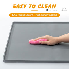 Ondware nettoyage-etanche-silicone se nettoie rapidement et sans odeur.