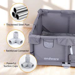 Ondware porte zippage: accès facile pour chiots et chatons.
