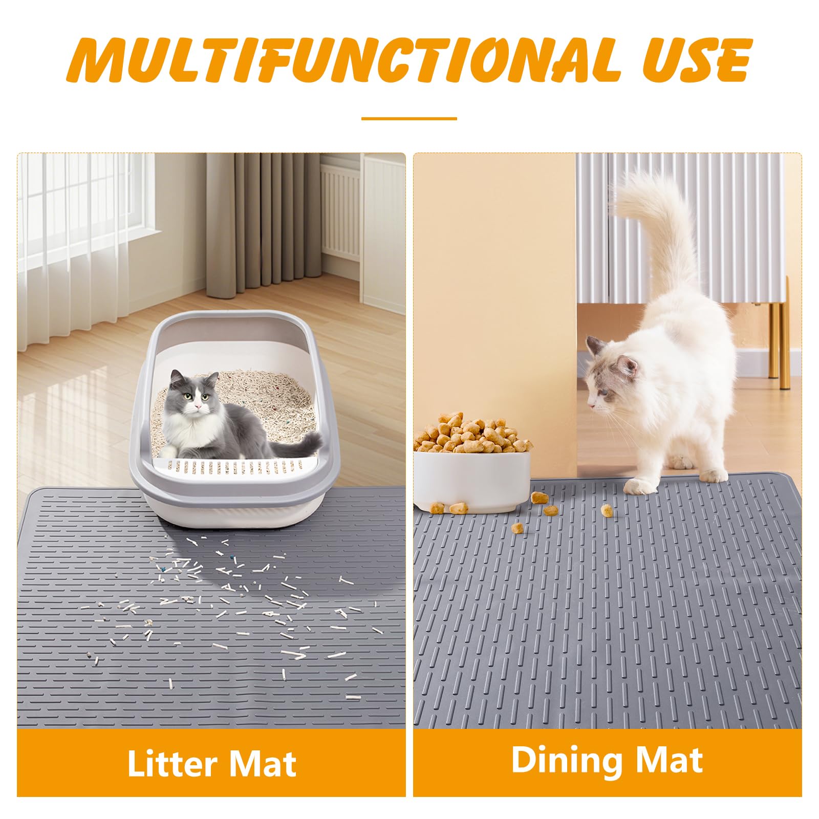 Ondware tapis-litière-chats-durable-etanche – matériau robuste pour usage quotidien.