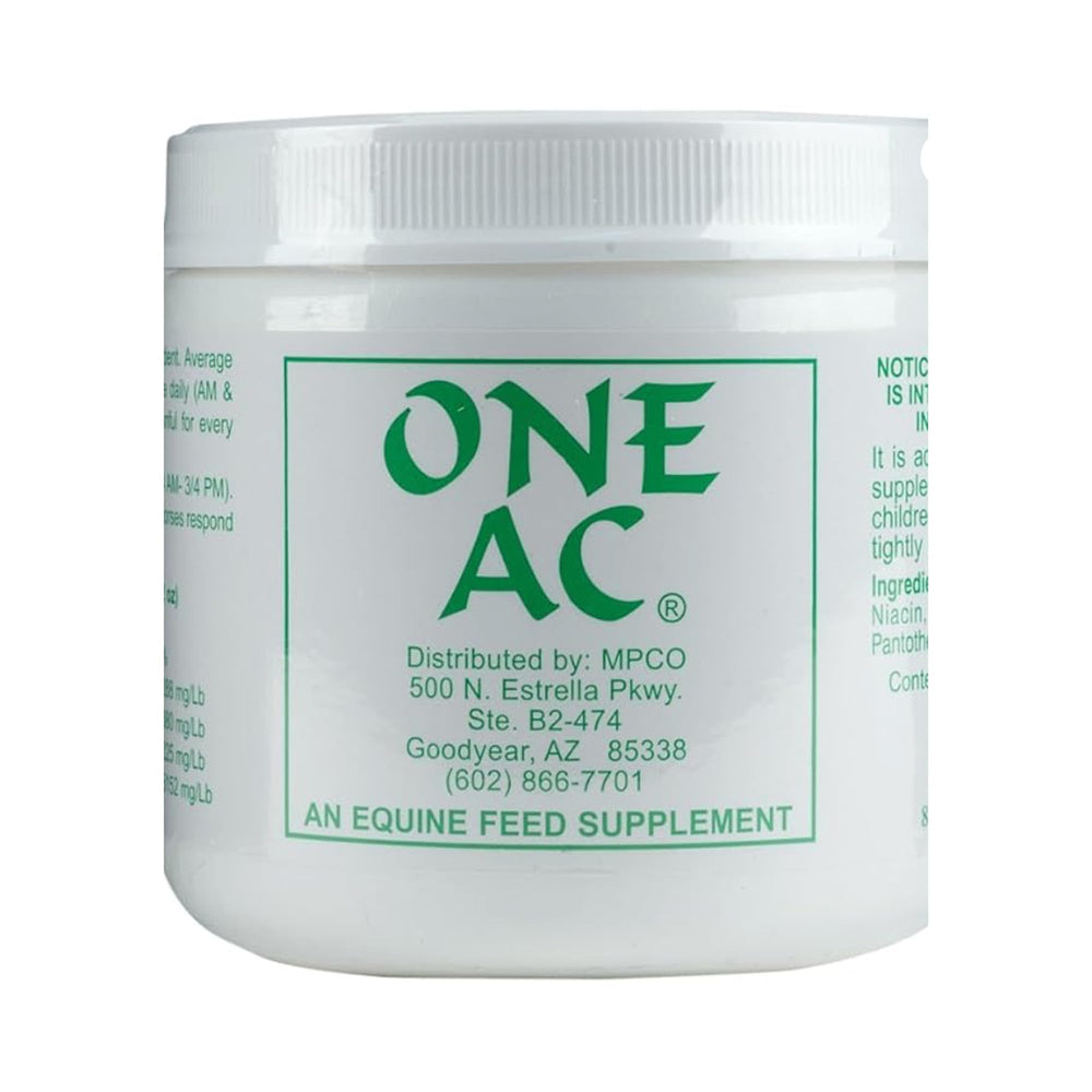 ONE AC conditionnement poudre cheval sudation : facilite le travail quotidien et les performances.
