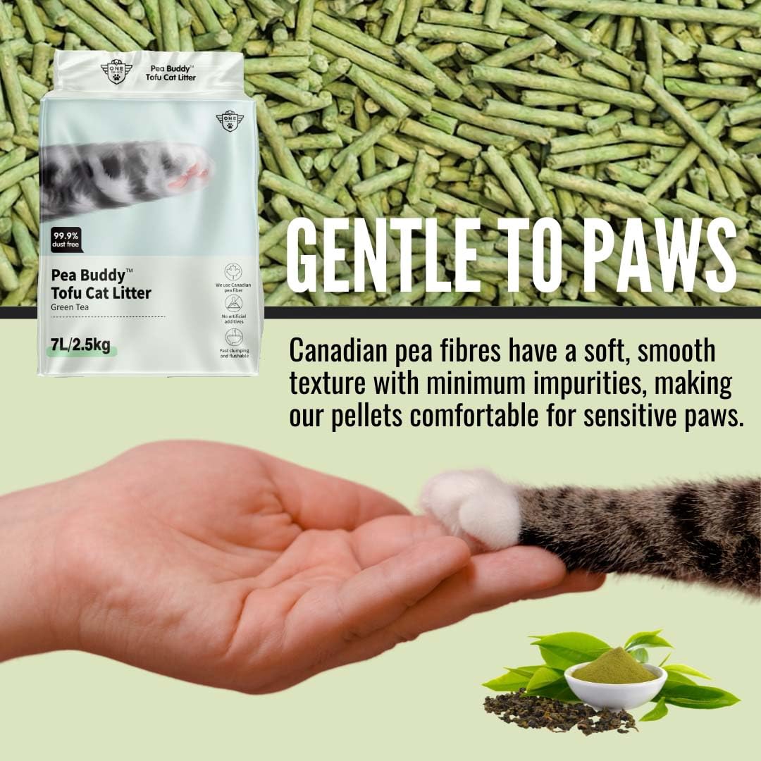 One for Pets litière pois pack 4 boîtes pratique