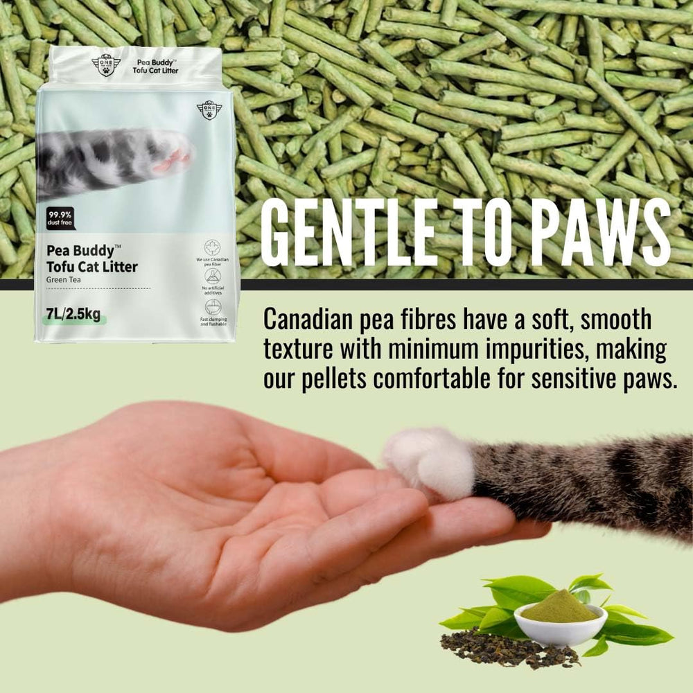 One for Pets litière pois pack 4 boîtes pratique