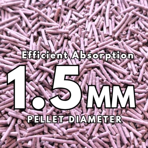 One for Pets litière ultra-fin évacuation facile dans les canalisations.