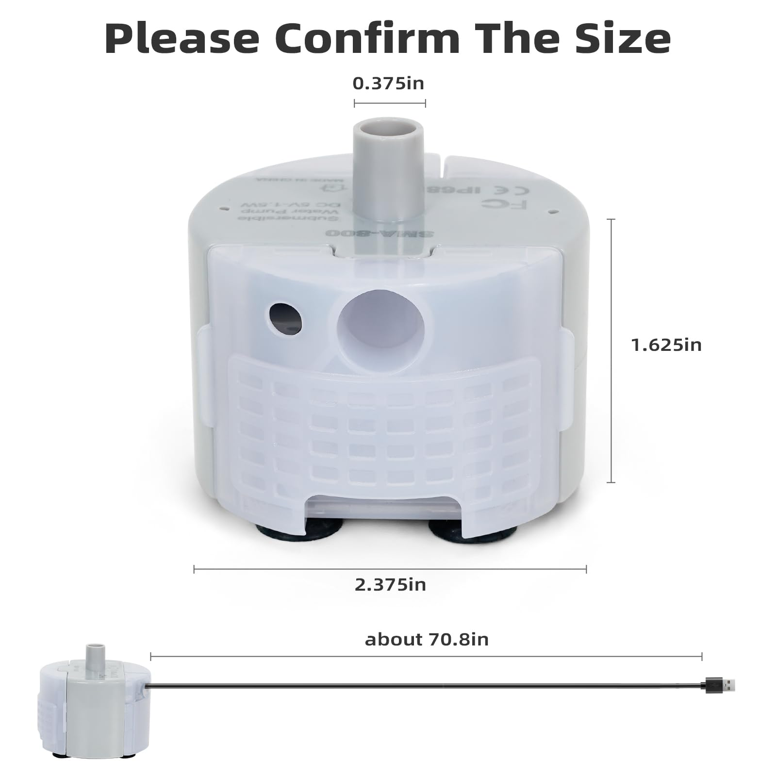 ONECUTE fonctionnement-ultra-silencieux, moins de 20 dB pour nuits calmes