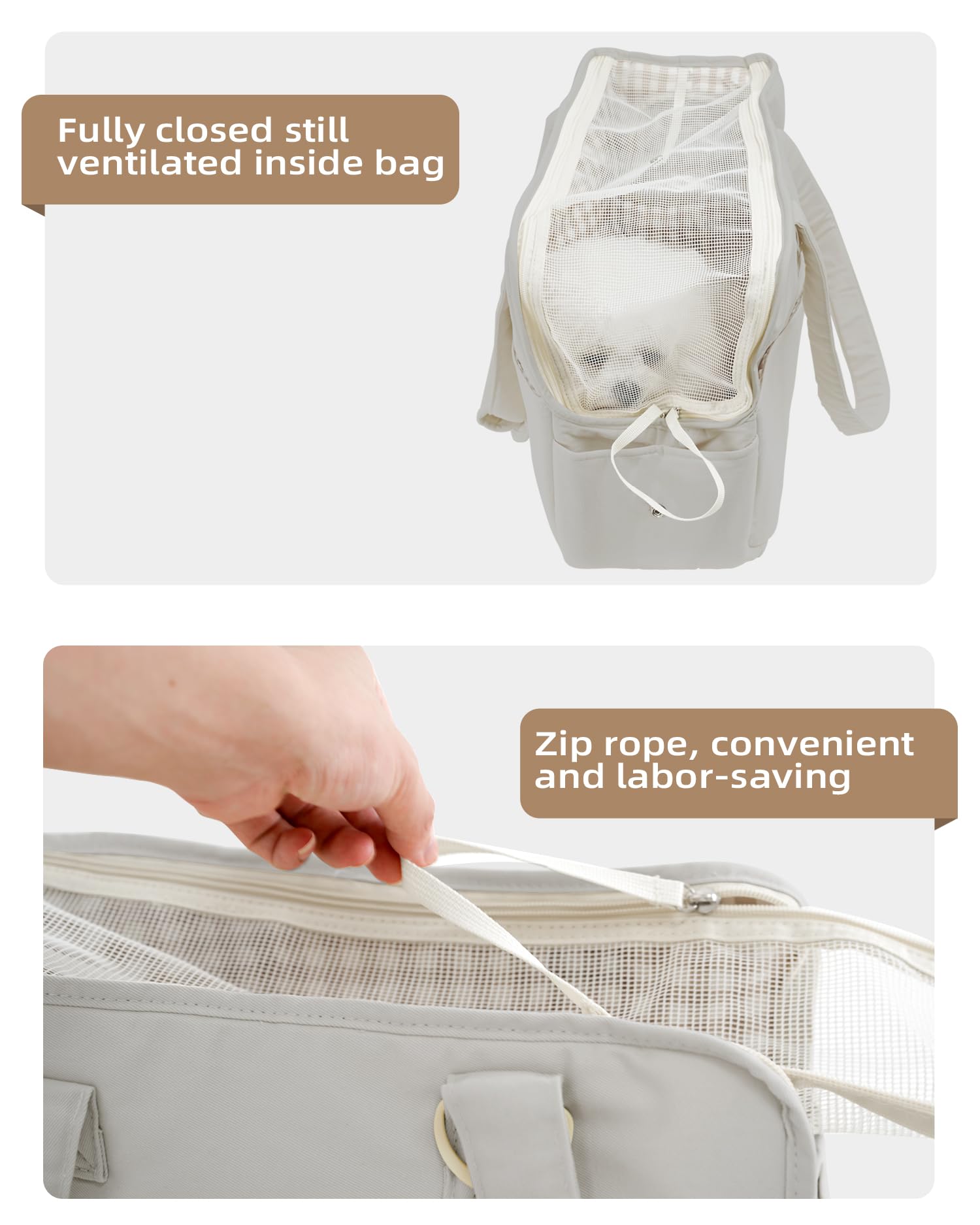 ONECUTE zone-mesh-respirant — ventilation améliorée pour petits compagnons.