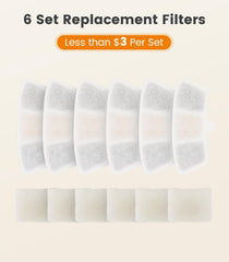 Oneisall filtre carbone PW04 capture impuretés et eau plus propre