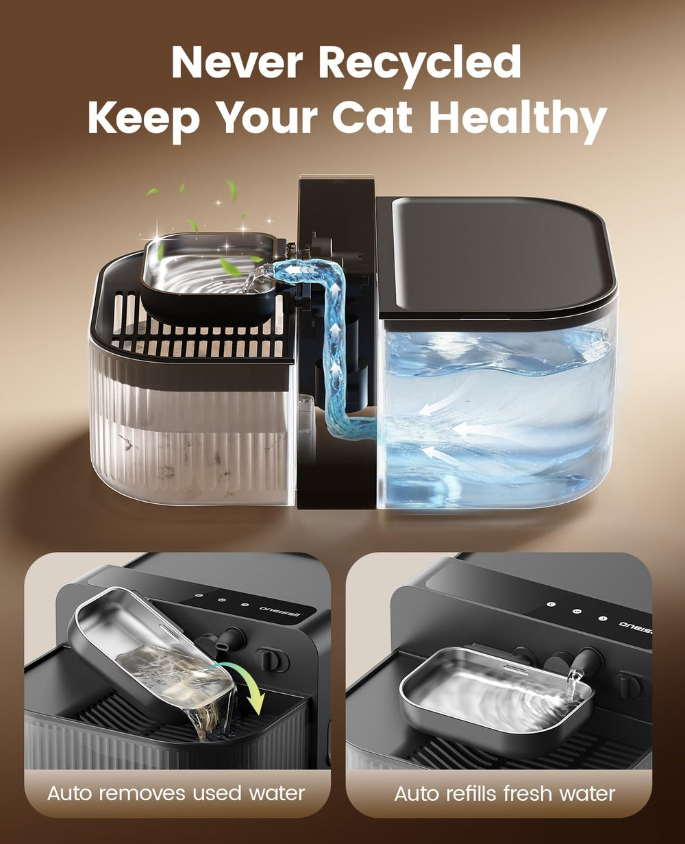 Réservoir propre 3,5 L Oneisall pour hydratation durable.