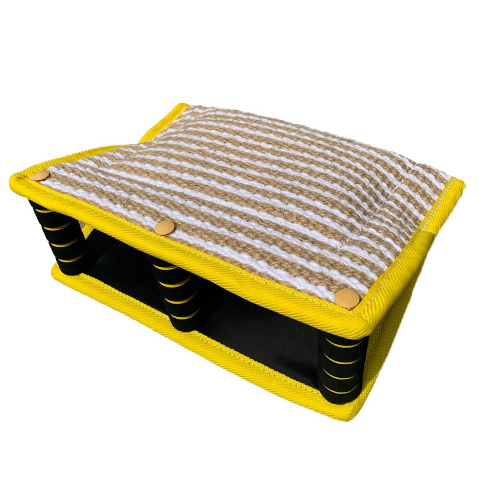ONEPETT coussin morsure chien triangle pour l'entraînement et les commandes.