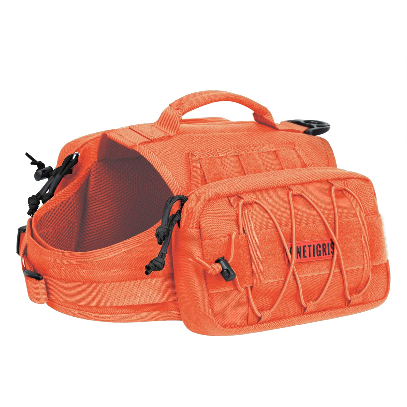 OneTigris Mammoth: vue générale du sac pour chien en nylon 1000D et confort.