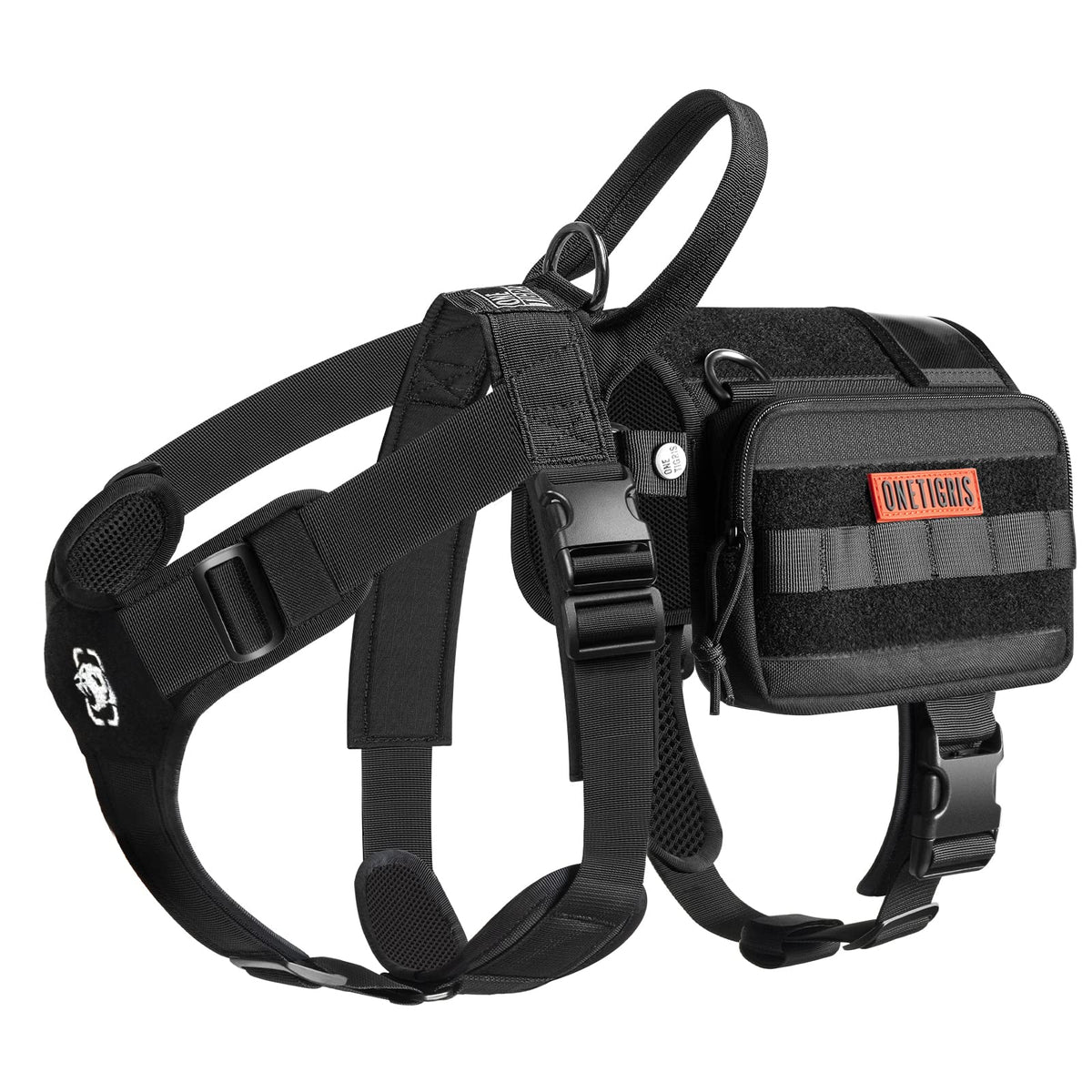 ONETIGRIS harnais-chien-service poches EDC pour snacks et sorties