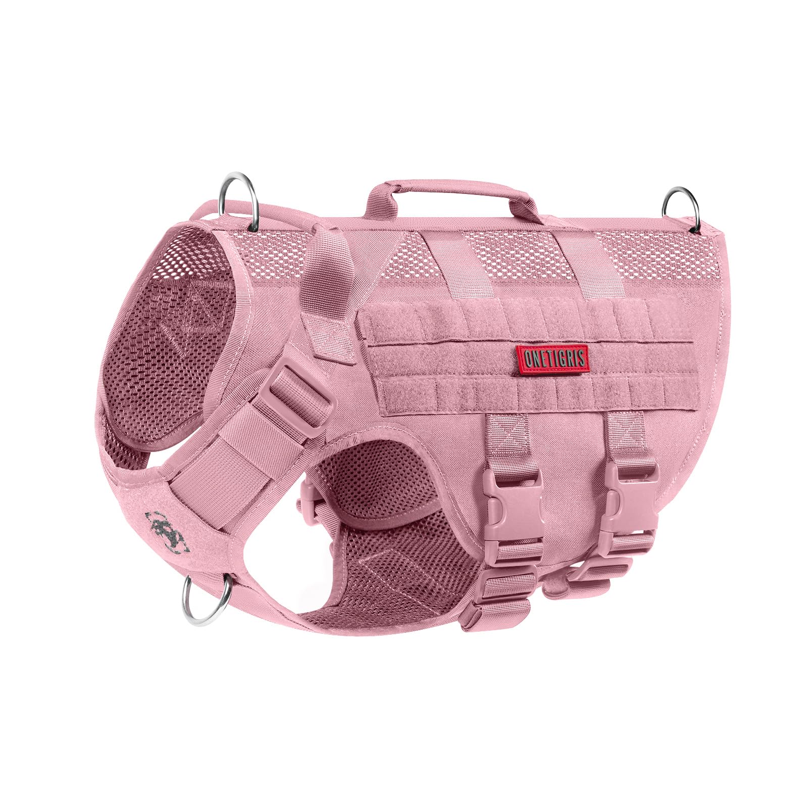 Harnais ONETIGRIS avec design en maille pour chien, ventilation et séchage rapide.