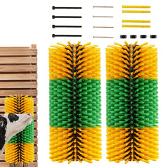 ONIZOOMI Grattoir Élevage – grande surface dos pour vaches et chèvres, confort.